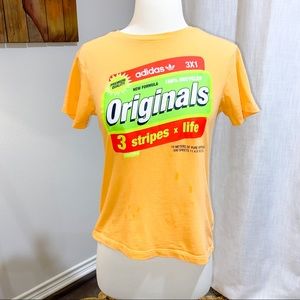 NWOT Adidas Juniors Graphic Tee 100% Cotton